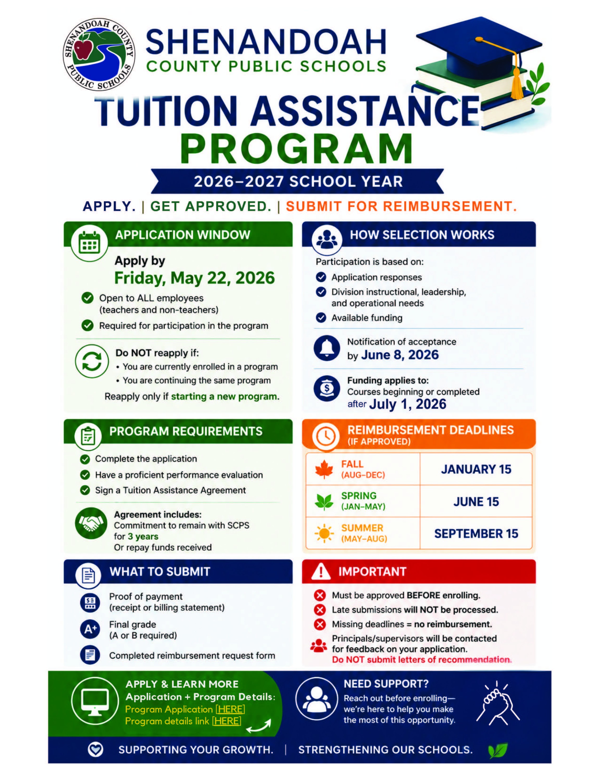 2026-27 Tuition Assistance Program
